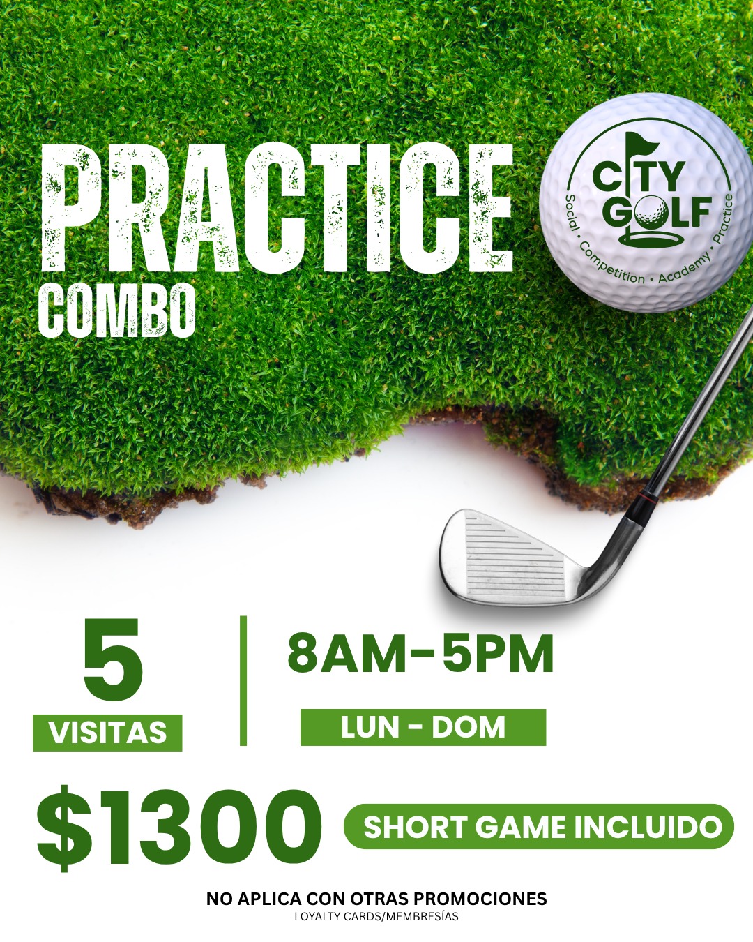 Descuento de 5 horas de práctica